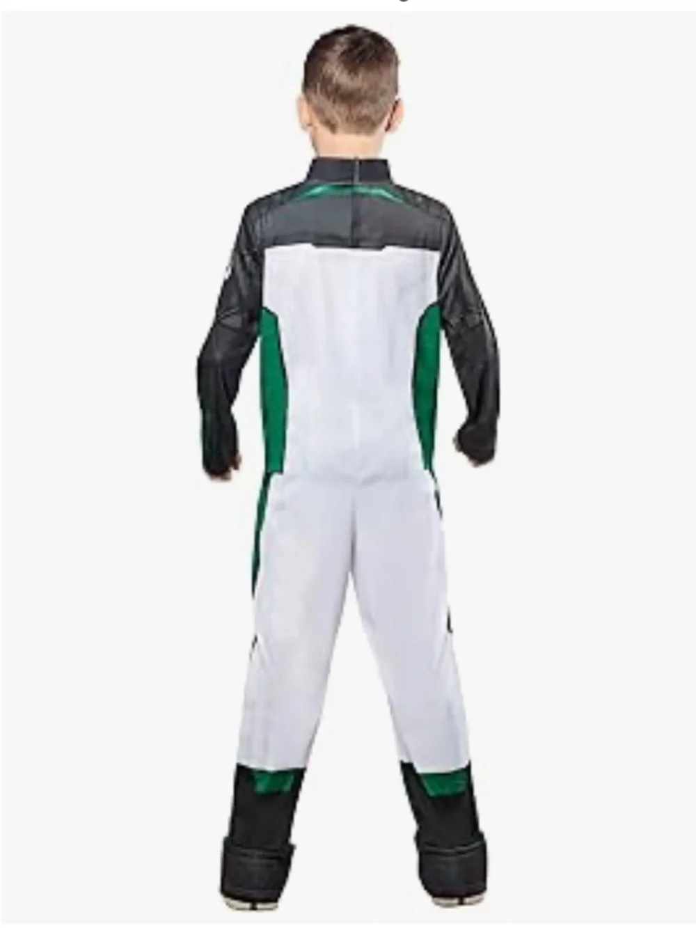 NWT Green Lantern Costume Jumpsuit with Attached Faux Jacket and Ring medium 7-8